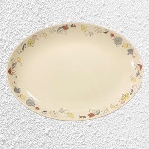 Rare Franciscan Woodlore Platter